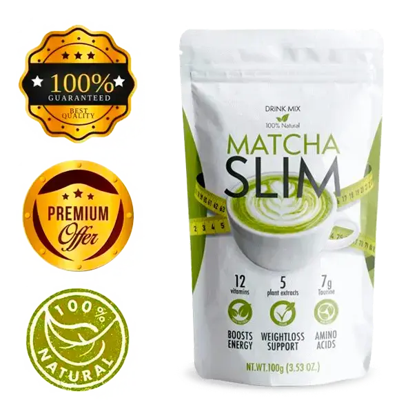 Matcha Slim pakiranje proizvoda